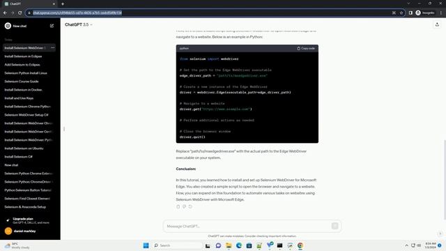 install selenium webdriver edge смотреть онлайн
