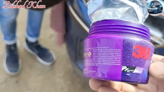 Car Head light Chrome Clean Keise kare #CarHeadlightClean #CarRubbingPolishing #Car3MRubbing смотреть онлайн