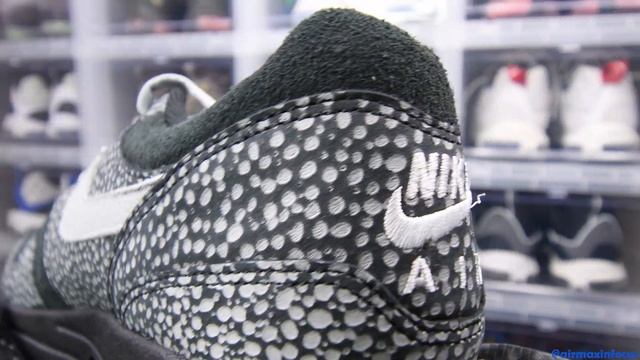 [4K] Nike Air Max 1 iD 'Safari' Custom A Detailed Look & Review! (2022) DO7414-991 Black Silver смотреть онлайн