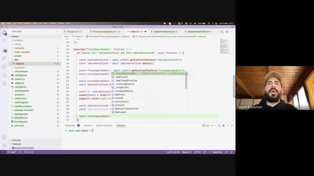 Corso Solidity - Lezione 6 - Proxy e upgradeability смотреть онлайн