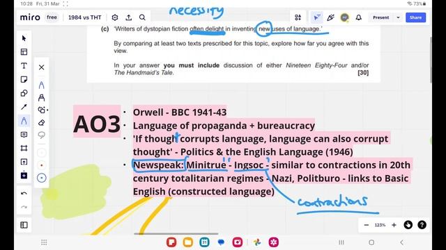 How To Answer OCR A-Level English Lit. Paper 2 Section B: 1984 vs The Handmaid's Tale смотреть онлайн