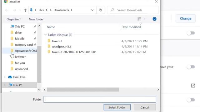 How to change default download location in Google Chrome | Change download directory смотреть онлайн