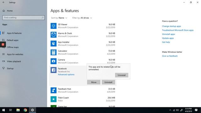 How to uninstall apps in Windows 10 смотреть онлайн