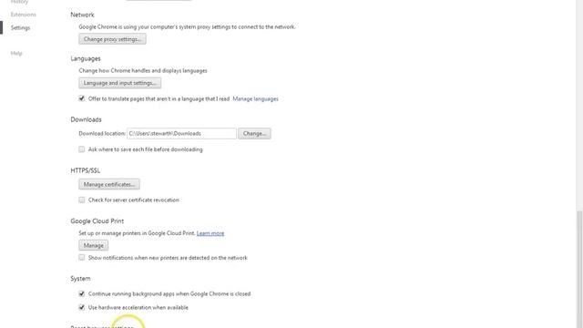 Browser Security Settings - Google Chrome смотреть онлайн