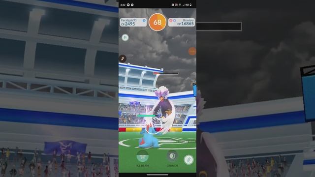 Solo 3* Hisuian Braviary Raid (Brave Bird Charged Move)(Mamoswine/Rhyperior/Tyranitar Counters) смотреть онлайн