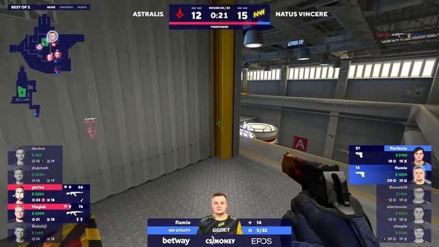 самые ГОРЯЧИЕ моменты с игры NAVI Vs Astralis