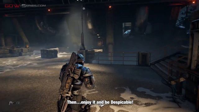 Gears of War 4 - Easter Egg #01: Despicable You - Freeze Ray from "Despicable Me" смотреть онлайн