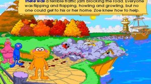 Sesame Street: The Three Grouchketeers (PC,Windows) [1998] "Read to Me" Mode