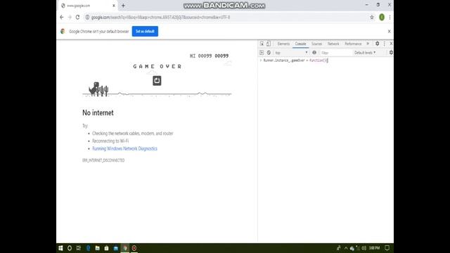 Google Chrome Dinosaur Game hacks смотреть онлайн