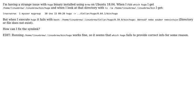 Unix & Linux: Symlink pointing at wrong file when executing смотреть онлайн
