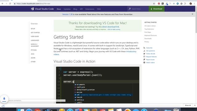 Install Visual Studio Code for Mac смотреть онлайн