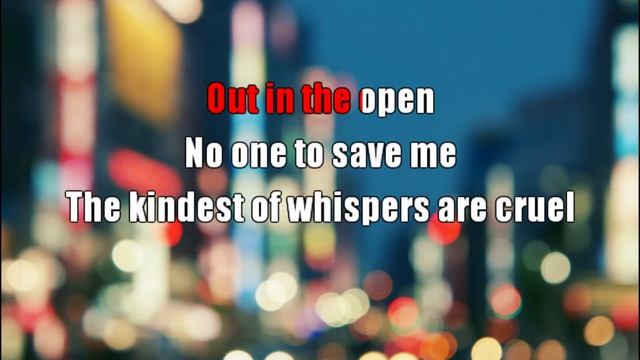 Christina Aguilera - Loyal Brave True (Karaoke)