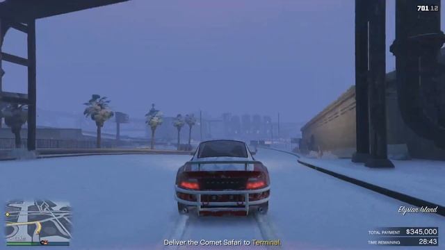 Grand Theft Auto Online:- Chop Shop-Export Vehicle - Comet Safari смотреть онлайн