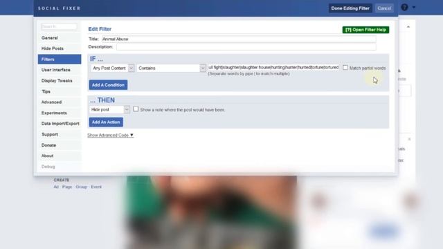 Filter your facebook news feed смотреть онлайн