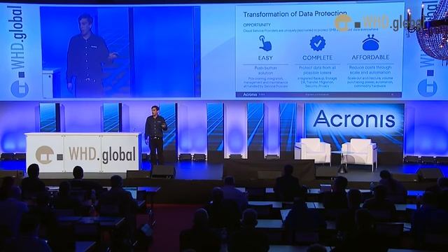 WHD.global 2016 – Acronis CMO about Hybrid Cloud Data Protection Services смотреть онлайн