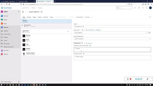 Azure CICD with asp dotnet5 on a linux web service смотреть онлайн