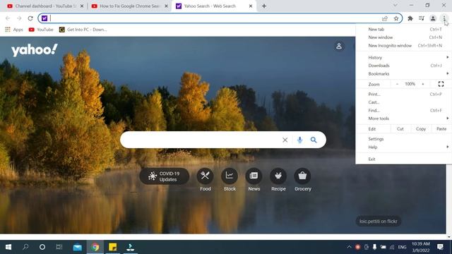 How to Fix Google Chrome Search Engine Changing to Yahoo | How To Remove Yahoo смотреть онлайн