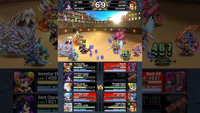 [Brave Frontier] Nice try, but us three aren't going down! смотреть онлайн