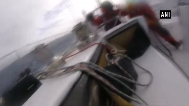 Watch: Women Navy Officers brave their way through storm in Pacific Ocean - ANI News смотреть онлайн