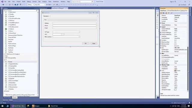 C# Lesson 3.3 - Catalog forms design. Continue | C2 CRM смотреть онлайн