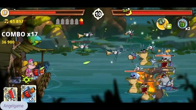 Swamp Attack 2 Gameplay - Android Level 49 смотреть онлайн