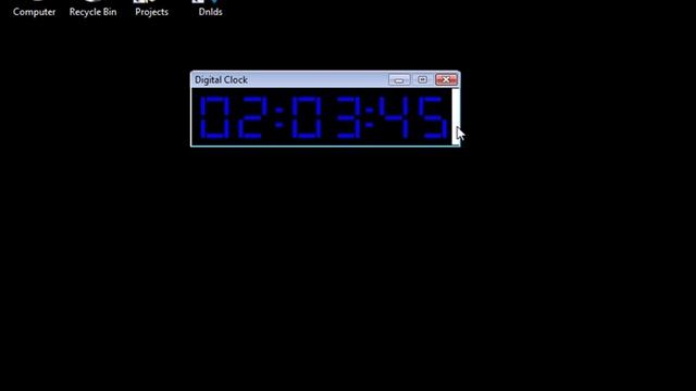 VB.NET - Digital LCD Desktop Clock Application - Introduction & Code смотреть онлайн
