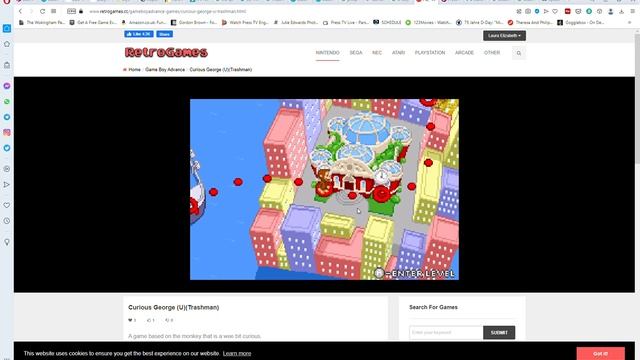Play Game Boy Advance Curious George UTrashman Online in your browser RetroGames cc Opera 2022 смотреть онлайн