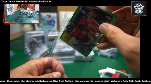 Topps Chrome BB HTA & Hobby Mixer #4 смотреть онлайн