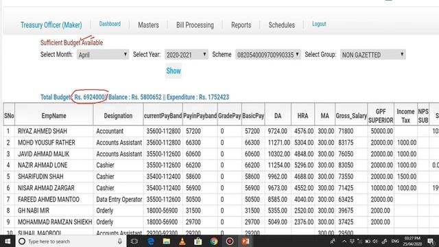PaySys Lecture 4: Preparation of Salary bill. смотреть онлайн