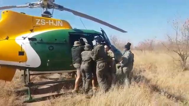 Jock Safari Lodge baby rhino rescue chopper July 2020 смотреть онлайн