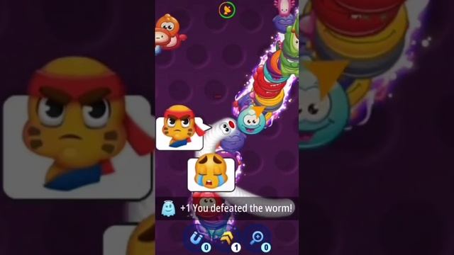 Brave worm #wormzone #games смотреть онлайн