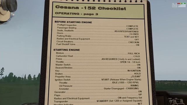 X PLANE Flight Academy - Cessna Pre-Flight Check, Start-Up, Taxi And Before Takeoff Procedures смотреть онлайн