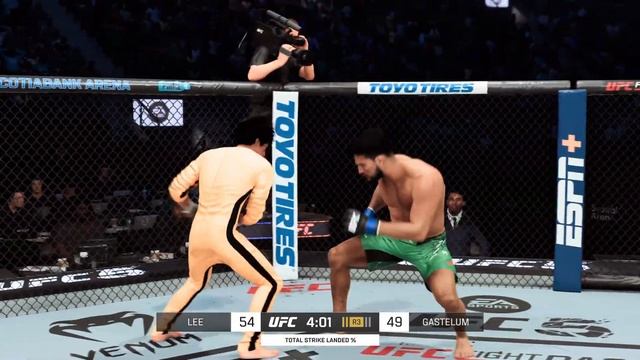 UFC 5 | Bruce Lee VS Kelvin Gastelum | PS5 смотреть онлайн