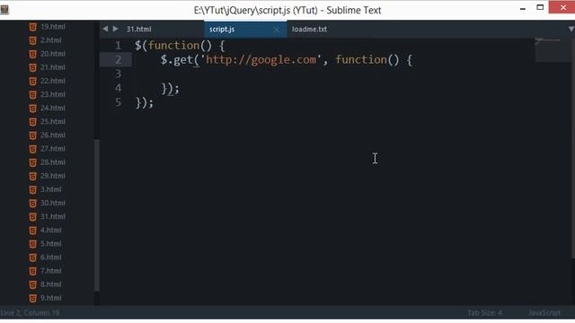 jQuery Tutorial 31: Ajax - Part 3 смотреть онлайн
