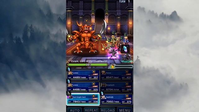 March on the Lord of the Underworld – Final Fantasy: Brave Exvius смотреть онлайн