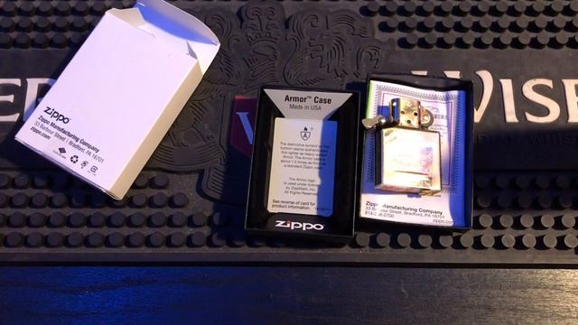 Unboxing Zippo 169 Brass Armor High Polish смотреть онлайн