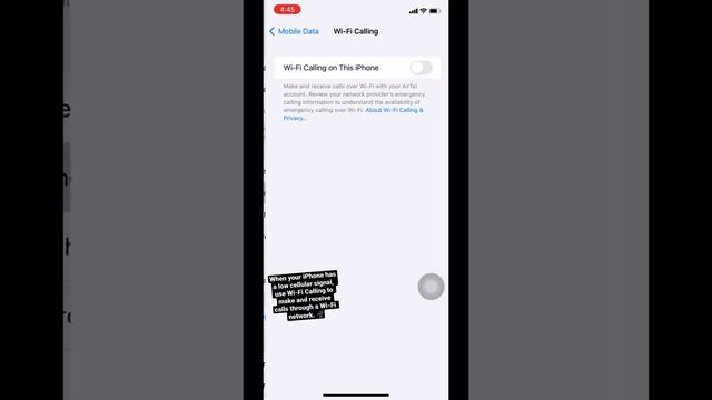 use Wi-Fi Calling to make and receive calls through a Wi-Fi network. смотреть онлайн