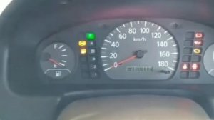 Диагностика панели приборов. Nissan Sunny FB15