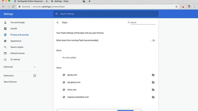 Flash: Enabling Flash in Chrome смотреть онлайн