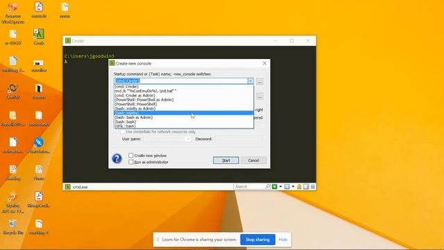 Using Cmder for cmd, bash, and powershell смотреть онлайн