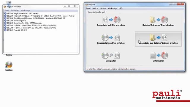 ISO-Image-Datei mit ImgBurn erstellen смотреть онлайн