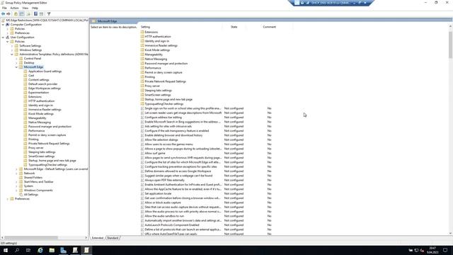 Microsoft Edge Restrictions with Group Policy смотреть онлайн