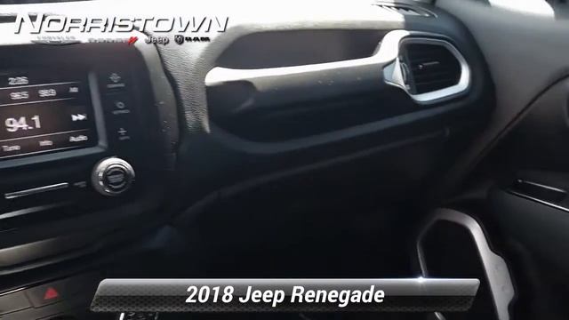 Certified 2018 Jeep Renegade Sport, Norristown, PA K0135A смотреть онлайн