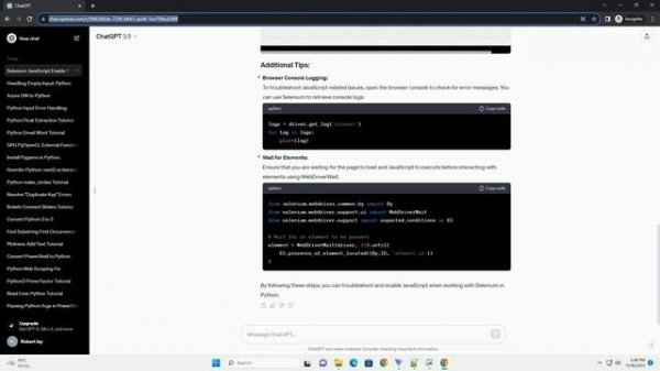Selenium cannot enable javascript in python
