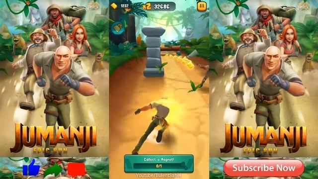 JUMANJI EPIC RUN: 2020 Gameplay Indonesia - Part 1 With Dr. Smolder Bravestone смотреть онлайн