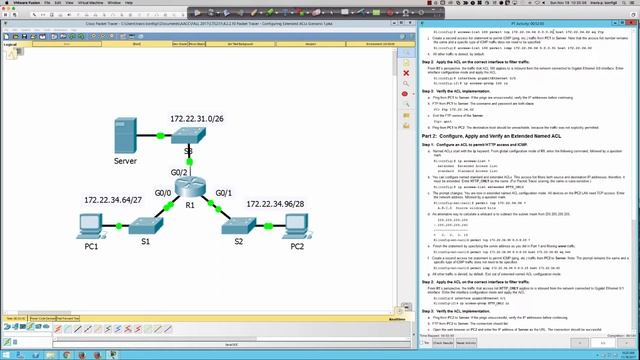 AACC - CTS231 - Connecting Networks v6 - Fall 2017 - Extended ACLs #1 4.2.2.10 - Week #5 смотреть онлайн