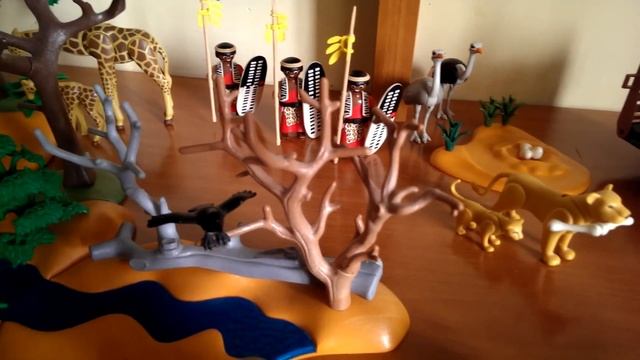Playmobil Safari Africa, animales. смотреть онлайн