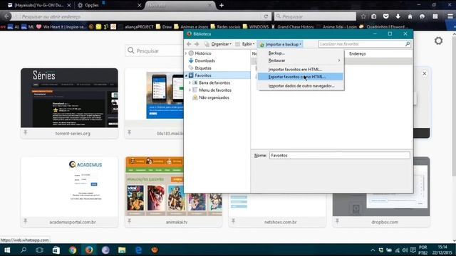 Tutorial: Como IMPORTAR/EXPORTAR Favoritos no Google Chrome, Mozilla Firefox e Microsoft Edge смотреть онлайн