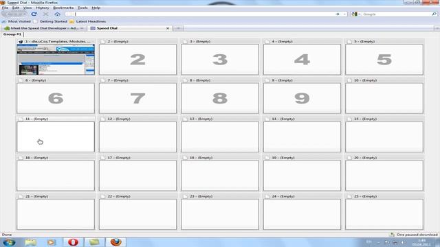 Firefox Speed Dial смотреть онлайн