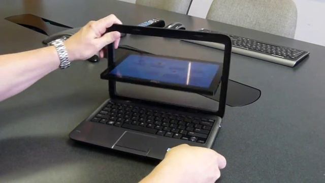 Thinix Touch on Dell Inspiron Duo - Convertible Windows 7 Tablet PC / Touch Netbook смотреть онлайн